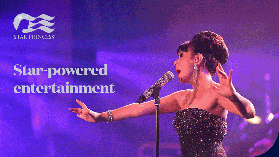 Star Princess. Star-powered entertainment