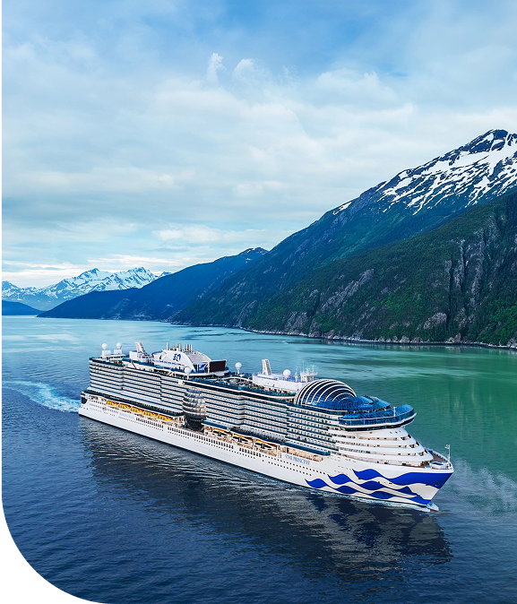 Star Princess in Alaska.