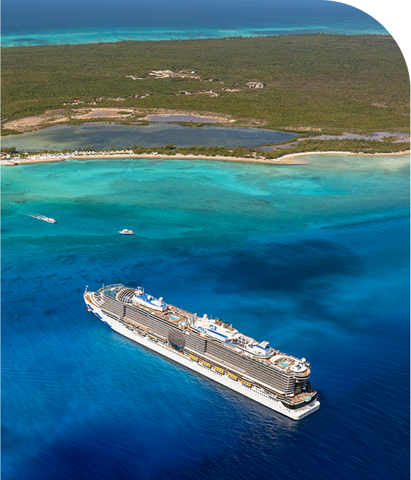 Star Princess in the Caribbean.